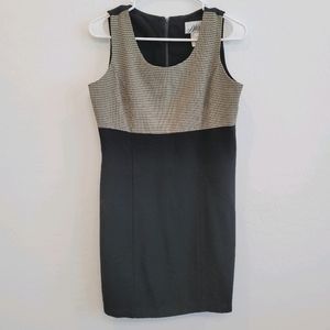 Alexis Black Sheath Dress Size 10 Petite